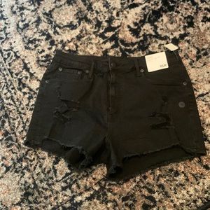 Aeropostale high-rise, distressed shorts